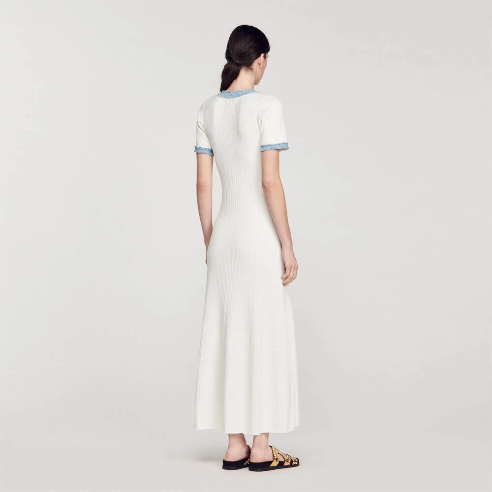 Alecia Ribbed Midi Dress - Picture 2 of 5